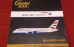 1:200 Gemini200 British Airways A380-800 X-LEB, Ophalen of Verzenden, Gebruikt, Schaalmodel