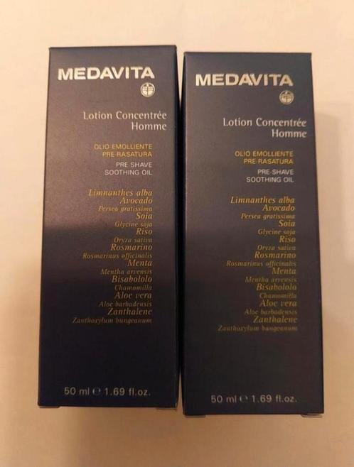 2 Medavita scheer Lotion (advr 172), Sieraden, Tassen en Uiterlijk, Uiterlijk | Gezichtsverzorging, Nieuw, Verzorging, Gehele gezicht