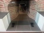 Vonkenscherm tempered glass haardscherm, Huis en Inrichting, Haarden, Ophalen of Verzenden, Zo goed als nieuw, Houthaard