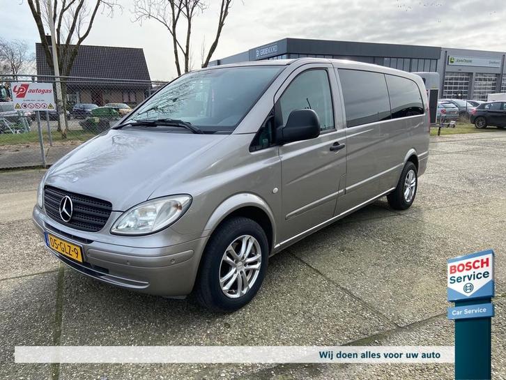 Mercedes Vito 2.2 111 CDI AUT 9 PERSOONS TE HUUR, Auto's, Mercedes-Benz, Bedrijf, Te koop, Vito, ABS, Airbags, Centrale vergrendeling