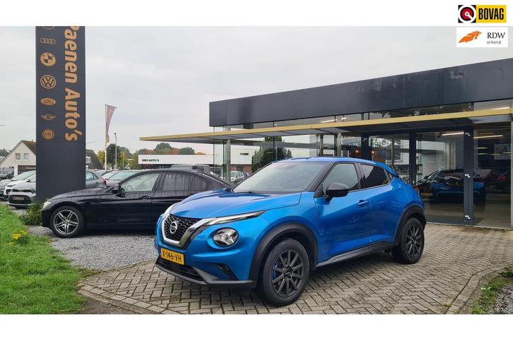 Nissan Juke 1.0 DIG-T Acenta|Cam|Keyless|Stoelverwarming|Tre, Auto's, Nissan, Bedrijf, Te koop, Juke, ABS, Achteruitrijcamera