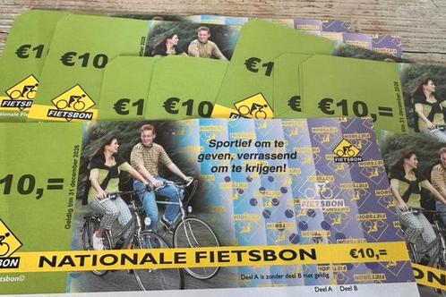 Cadeaubon/cadeaukaart/nationale fietsbon €130, Tickets en Kaartjes, Kortingen en Cadeaubonnen, Overige typen, Cadeaubon