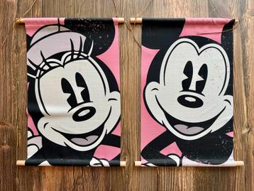 Wanddecoratie Mickey en Minnie Mouse beschikbaar voor biedingen