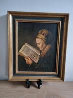 Olieverfschilderij – naar Gerrit Dou, Ophalen of Verzenden