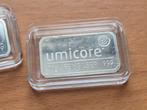 20 gram zilverbaar. Umicore. Puur zilver investering., Postzegels en Munten, Edelmetalen en Baren, Ophalen of Verzenden, Zilver