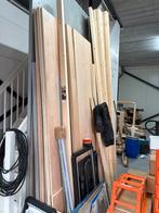Timmerhout meubelhout balken regels, Doe-het-zelf en Verbouw, Hout en Planken, Ophalen, Zo goed als nieuw, 50 mm of meer, Balk