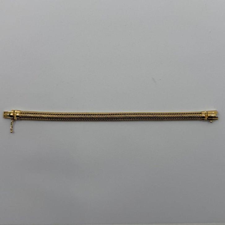 Buddha to Buddha Edwin Mini Armband Verguld | 19cm, Sieraden, Tassen en Uiterlijk, Armbanden, Zo goed als nieuw, Zilver, Goud