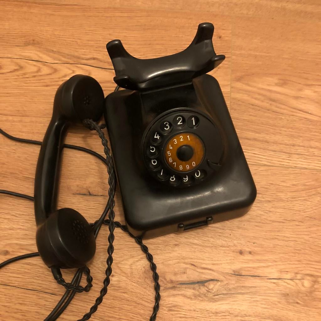 Antiek Vaste telefoon, Telecommunicatie, Vaste telefoons | Niet Draadloos, Ophalen, Zo goed als nieuw
