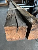 Oud eiken gebinthout , oud eiken balken, Ophalen, Zo goed als nieuw, 250 cm of meer, Balken