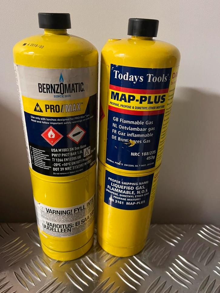 gasfles todays tools map plus snap on, Tuin en Terras, Onkruidbranders, Nieuw, Ophalen