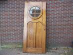 buiten deur met glas, Doe-het-zelf en Verbouw, Deuren en Horren, Gebruikt, 80 tot 100 cm, 215 cm of meer, Ophalen of Verzenden