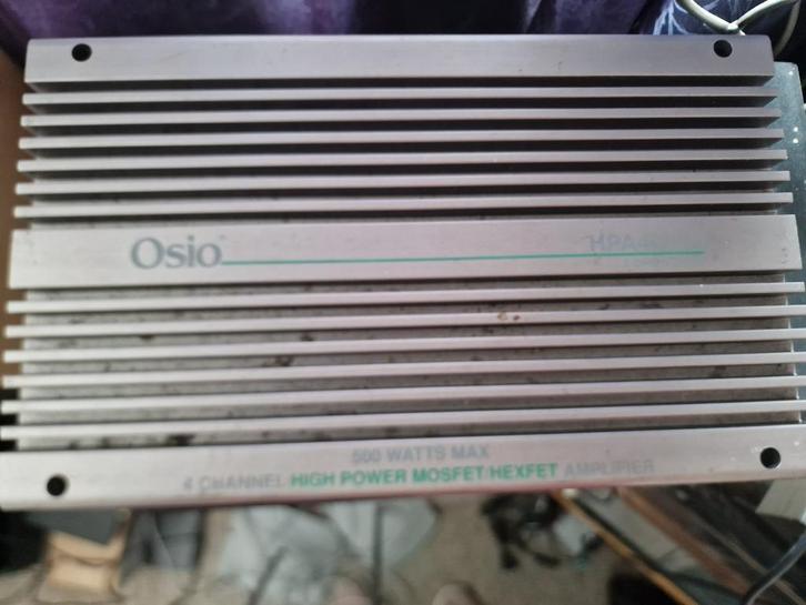 Osio HPA4000 Auto Eindversterker, Auto diversen, Autospeakers, Ophalen of Verzenden