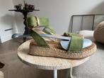 Posh sandalen espadrilles maat 38 met leuk enkelbandje, Ophalen of Verzenden, Zo goed als nieuw, Sandalen of Muiltjes