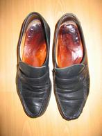 Herenschoenen instappers marine maat 43 volledig leer, Ophalen of Verzenden, Gedragen, Blauw