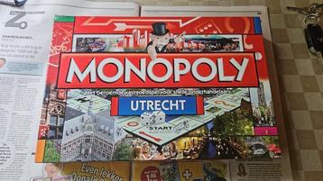 bordspel zgan Monopoly Utrecht Monopolie 2e editie fraai  beschikbaar voor biedingen