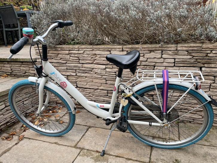 Bike fun Pure, 24 inch meisjesfiets, Fietsen en Brommers, Fietsen | Meisjes, Gebruikt, 24 inch, Handrem, Versnellingen, Ophalen