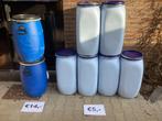 kunststof vaten noodvoorraad houtskool ton pellets voerton, Tuin en Terras, Regentonnen, Kunststof, Ophalen of Verzenden, Nvt