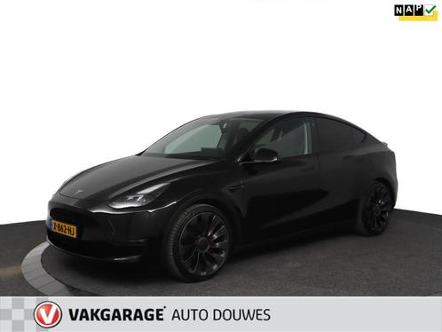 Tesla Model Y Performance AWD 75 kWh | NAP | 1e eigenaar |95, Auto's, Tesla, Bedrijf, Te koop, Model Y, 4x4, ABS, Airbags, Airconditioning