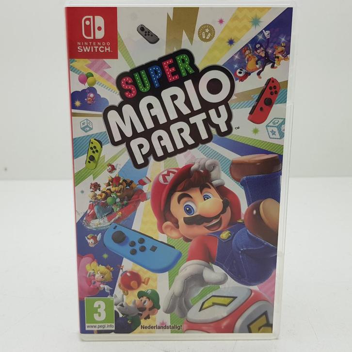 Super Mario Party Switch, Spelcomputers en Games, Spelcomputers | Nintendo Switch, Zo goed als nieuw