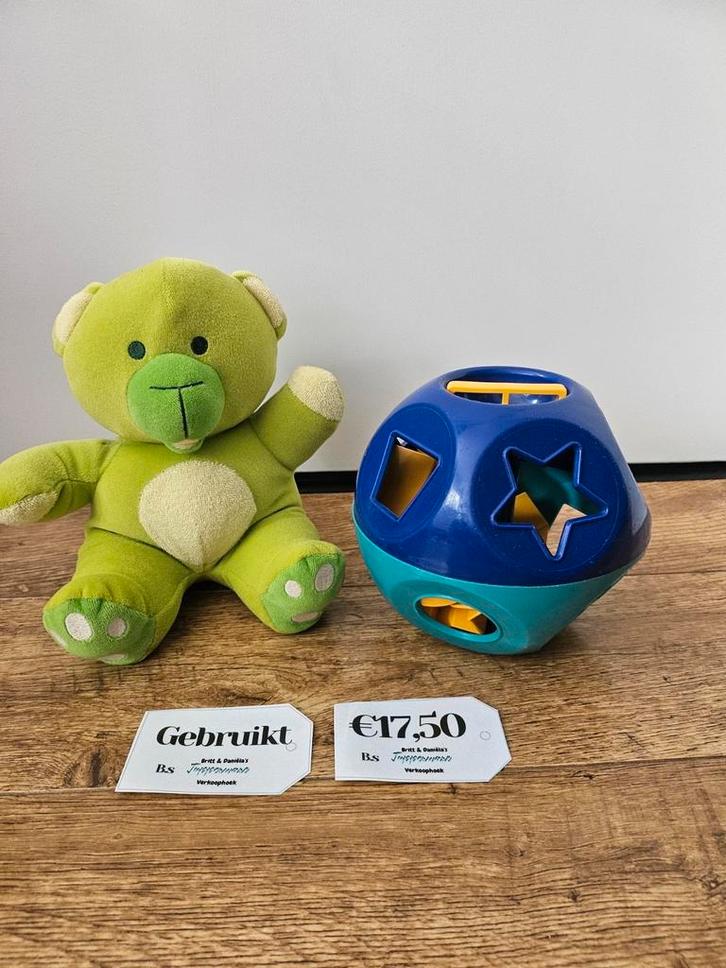 Tupperware tuppertoys Hollebol vormenstoof blauw Turquoise, Huis en Inrichting, Keuken | Tupperware, Gebruikt, Overige typen, Blauw