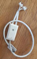 Vintage Antenne adapter 300 ohm naar 75 ohm., Ophalen of Verzenden, Gebruikt, Minder dan 2 meter, Coaxiale kabel