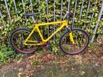 Carbon MTB 1x 10 Shimano XT met veel CNC onderdelen, Fietsen en Brommers, Fietsonderdelen, Ophalen of Verzenden, Zo goed als nieuw