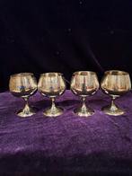 Vintage Messing Wijnkelken Set - P.N.S., Antiek en Kunst, Ophalen of Verzenden