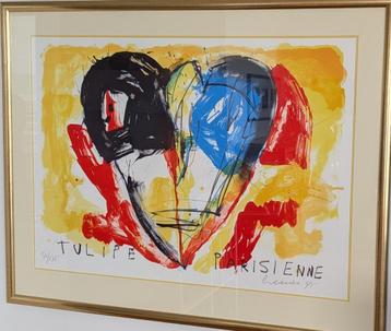 Litho Jan Cremer  Tulipe Parisienne beschikbaar voor biedingen