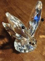 Swarovski vlinder met zilveren sprieten, Verzamelen, Swarovski, Ophalen of Verzenden, Zo goed als nieuw, Figuurtje