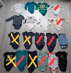 Rompers maat 74 jongen 74/80 romper lange mouwen korte mouwe, Ophalen of Verzenden, Zo goed als nieuw, Jongetje, Nacht- of Onderkleding