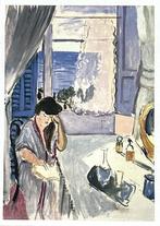 0382 HENRI MATISSE ~ lezende vrouw (2), Verzamelen, Ansichtkaarten | Themakaarten, Verzenden, 1980 tot heden, Ongelopen, Overige thema's