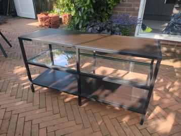 Ikea vittsjo metaal/glas/hout
