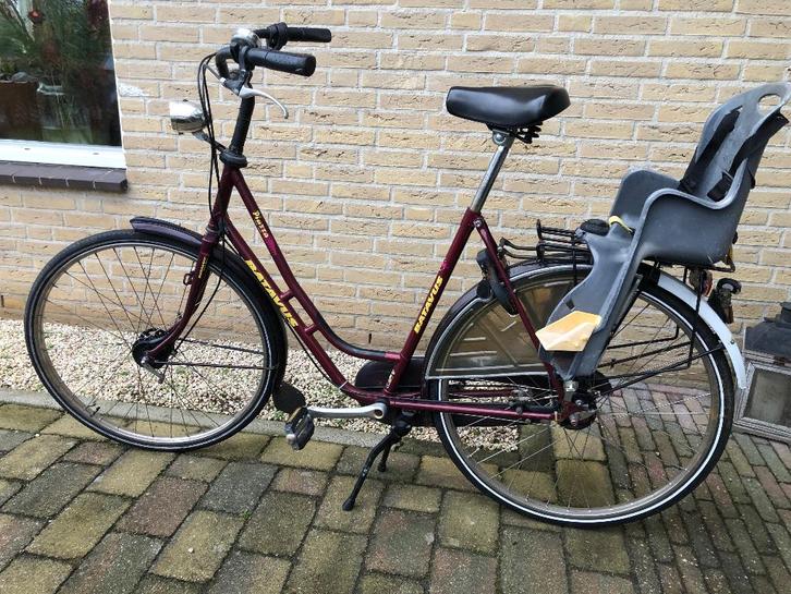 Fiets dames Batavus, Fietsen en Brommers, Fietsen | Dames | Damesfietsen, Gebruikt, Batavus, (Extra) lage instap, Versnellingen