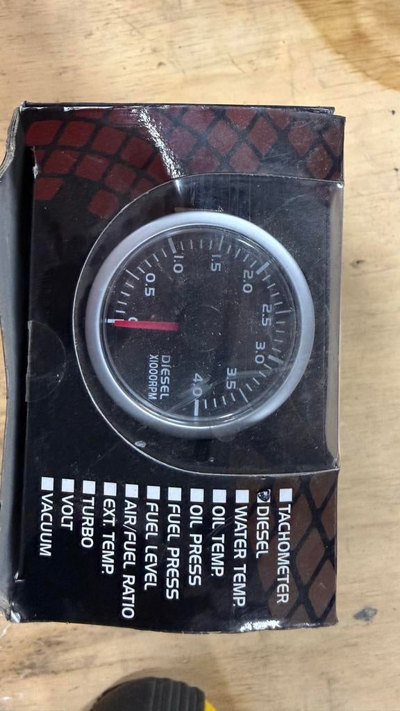 Diesel Toerenteller Nieuw in Verpakking, Auto-onderdelen, Dashboard en Schakelaars, Ophalen of Verzenden, Nieuw, Universele onderdelen