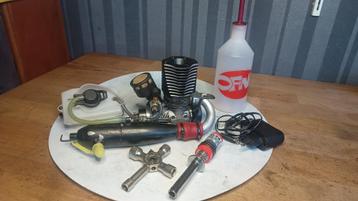 Nitro motor set  4,6cc compleet  beschikbaar voor biedingen