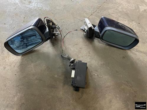 Spiegel links rechts Bmw 5-Serie E39 facelift orient blauw, Auto-onderdelen, Spiegels, BMW, Gebruikt, Ophalen of Verzenden