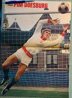 Poster 1971 Pim Doesburg, Verzamelen, Sportartikelen en Voetbal, Verzenden, Zo goed als nieuw, F.C. Utrecht, Poster, Plaatje of Sticker