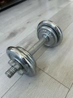 1x 10kg dumbell, Sport en Fitness, Ophalen of Verzenden, Gebruikt, Armen, Dumbbell