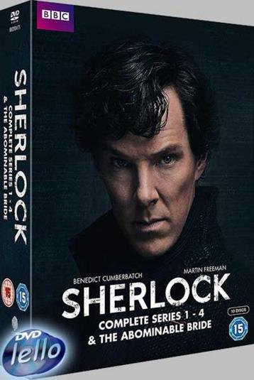 Sherlock, Seizoen 1, 2, 3 & 4 (2010-17 Benedict Cumberbatch) beschikbaar voor biedingen