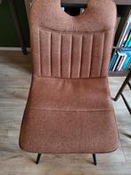 2 Eetkamerstoelen van Woonexpress - Zo goed als nieuw!, Ophalen, Twee, Bruin, Zo goed als nieuw