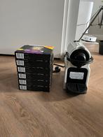 Krups Nespresso Inissia XN1001 Wit + 6 pakken cups, Ophalen, Espresso apparaat, Zo goed als nieuw, 1 kopje