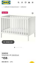 2x SUNDVIK ledikant + matras, Ophalen, Gebruikt, Ledikant