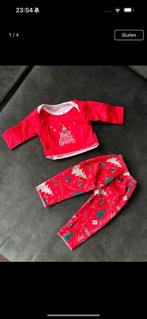 Nieuw kerst pyjama pop baby Born pop rood kleding, Nieuw, Ophalen of Verzenden