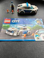 Lego city 60239 politieauto, Ophalen of Verzenden, Zo goed als nieuw, Complete set, Lego