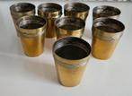 Antiek Franse likeur cups 8 stuks, Ophalen