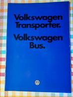 Volkswagen Transporter T3 serie - Nederlandse folder 1982, Volkswagen, Verzenden, Zo goed als nieuw, Volkswagen