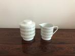 Retro melitta roomstel suikerpot melkkannetje, Ophalen of Verzenden