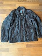 Leren Napapijri jas XXL, Kleding | Heren, Bruin, Overige maten, Ophalen of Verzenden, Zo goed als nieuw