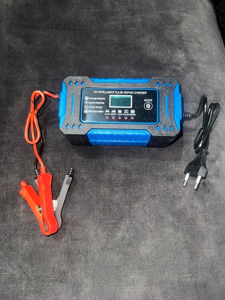 Acculader 12v 6a auto scooter motor AGM Gel Accu, Auto-onderdelen, Accu's en Toebehoren, Nieuw, Ophalen of Verzenden