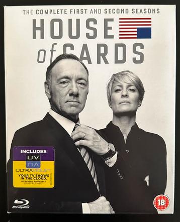 Movies DVD - House of Cards, Season 1 and 2 beschikbaar voor biedingen